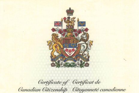 proof of canadian citizenship certificate