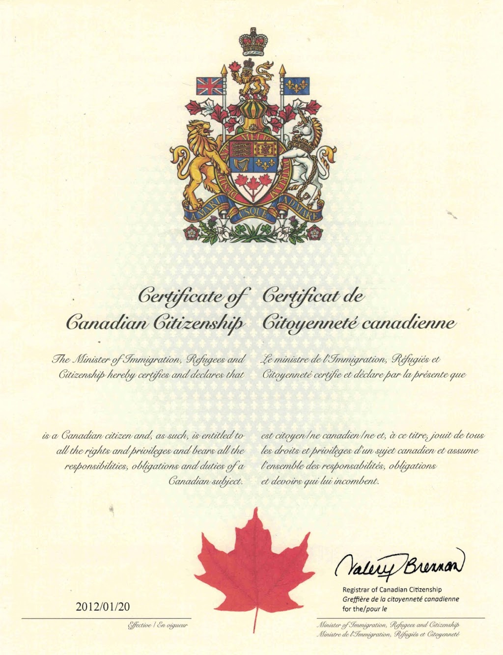 Proof Of Canadian Citizenship Certificate Processing Times Increase 